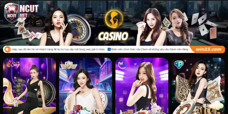 23Win - Trang Chủ Nhà Cái Cá Cược Uy Tín Số #1 Châu Á 3 Live Casino 23Win - Trải nghiệm sòng bài đỉnh cao