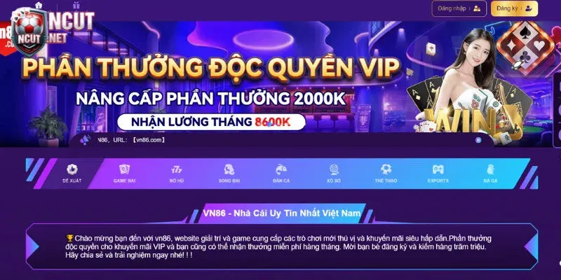 VN86 - Quy Trình Đăng Ký/Đăng Nhập Tài Khoản Chuẩn Xác 2 Điều kiện cần thiết để tham gia vào VN86