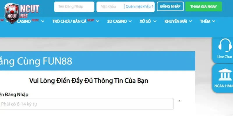 Fun88 - Hướng Dẫn Đăng Ký & Đăng Nhập Nhanh Dễ Dàng 3 Hướng dẫn đăng nhập vào sân chơi chi tiết với 4 bước