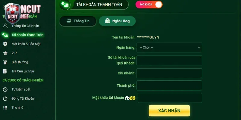 Hướng dẫn nạp tiền/rút tiền FB88 chi tiết từ A đến Z 4 Hướng dẫn rút tiền FB88