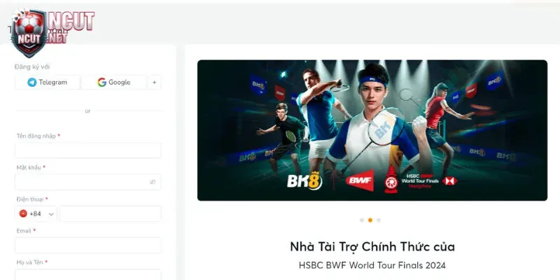 BK8 - Hướng dẫn đăng ký và đăng nhập chi tiết cho tân thủ 3 Nhập thông tin đăng nhập sân chơi chuẩn xác